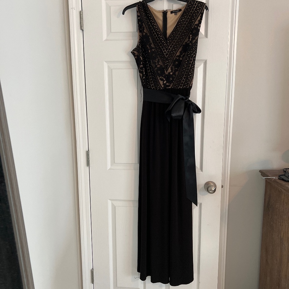 Long black dress